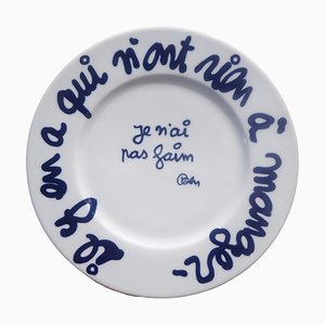 Ben, I'm Not Hungry, 2000, Silkscreen on Porcelain