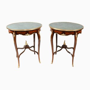 Empire French Cocktail Side Tables, Set of 2