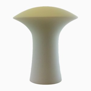 Lampe de Bureau Champignon en Verre de Lait