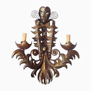 Gothic Dracula Wall Lamp with Mask, 1990s