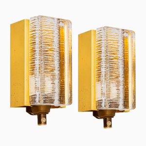 Vitrika Wall Lamps from MCM, 1970s, Set of 2