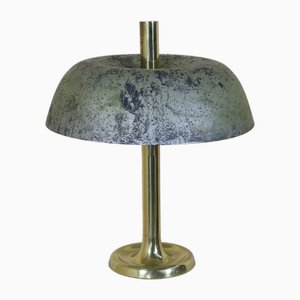 Table Lamp in Brass and Metal attributed to Egon Hillebrand for Hillebrand, 1970s
