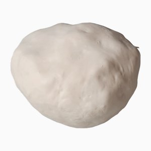 Lámpara de mesa de piedra de plástico de Heico, años 80