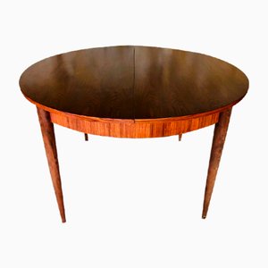 Mid-Century, Extendable Rosewood Dining Table with Butterfly Leaf, 1960s