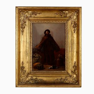Man of God, Early 1800s, Oil on Canvas, Framed