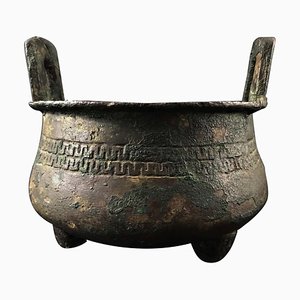 Quemador de perfume de bronce de la dinastía Zhou, China