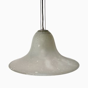 Murano Glass Ceiling Lamp by Alfredo Barbini, Italy, 1970s