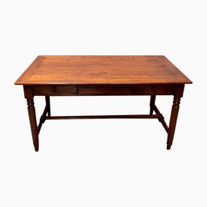 Rectangular Table in Golden Oak, 1800s