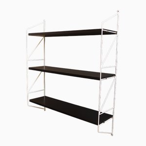 Vintage Wall Shelving Unit by Nisse Strinning for String AB, 1960s