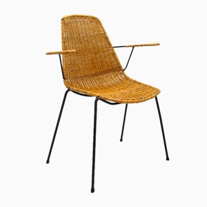 Basket Chair by Gian Franco Legler, 1970s