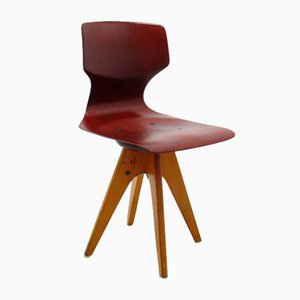 German Side Chair by A. Stegner for Flötotto, 1960s