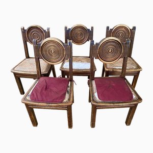 Dining Chairs by Etienne Kolhman, Set of 5