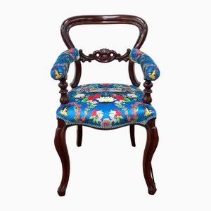 Victorian Mahogany Dressing Table Armchair