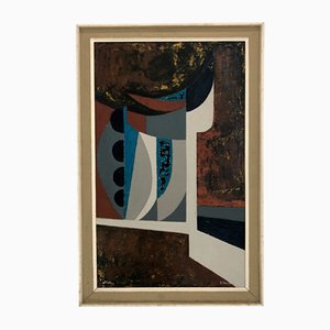 Roland Tanari, Effets, Oil on Wood, Framed