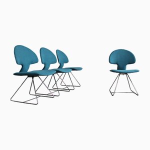 Longobarda Chairs by Vittorio Interini for Saporiti, Italy, 1960s, Set of 4