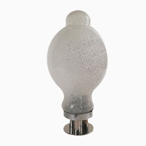 Tischlampe aus mundgeblasenem Muranoglas im Stil von Carlo Nason für Mazzega, 1970er