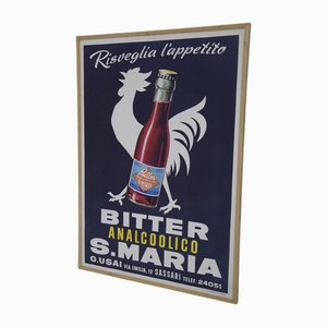 Póster de Bitter S. Maria Mid-Century, años 50