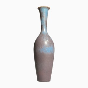 Glaze Vase aus Steingut von Gunnar Nylund von Gustavsberg, 1950er