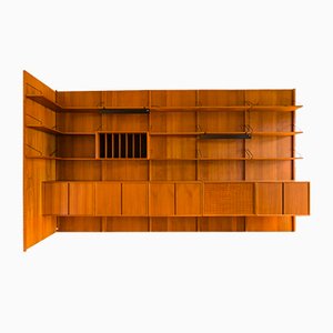 Teak Royal System Modular Wall Shelves by Poul Cadovius for Cado, 1960s