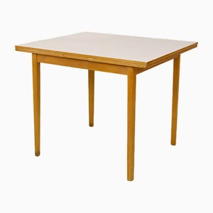 Vintage Extendable Wooden Table in Wood and Ant, 1960s
