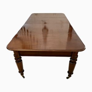 Regency 10 Seater Metamorphic Figured Mahogany Dining Table, 1830s