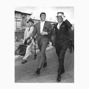 Martin & Sinatra, 1961, Schwarz-Weiß-Faserdruck