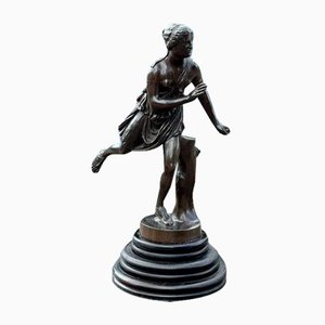 Figurine Antique en Bronze par A. Collas