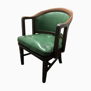 Fauteuil Vintage à Dossier Barreau