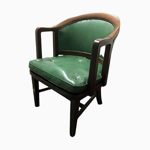 Vintage Sessel mit Barrel-Rückenlehne