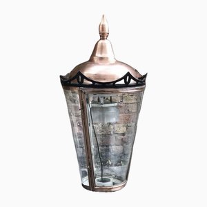 Large Copper Lampost Lantern