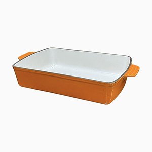 Large Cast Iron Roaster Dish from Le Creuset