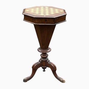 Victorian Chess Table in Mahogany