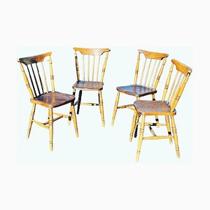 Victorian Kitchen Dining Chairs in Oak