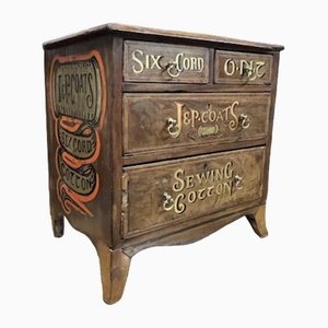 Victorian Sewing Chest of Drawers