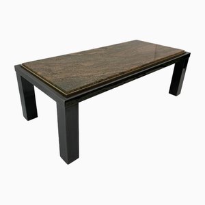 Mid-Century Hollywood Regency Granite Coffee Table from Fedam, Belgium, 1970s