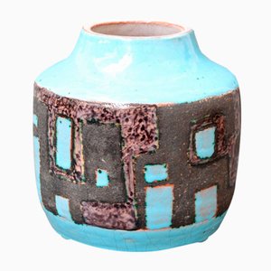 Vase Décoratif en Céramique par Jean-Claude Courjault, France, 1960s