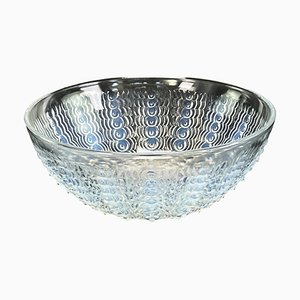 Glass Oursins Bowl attributed to René Lalique, 1930s