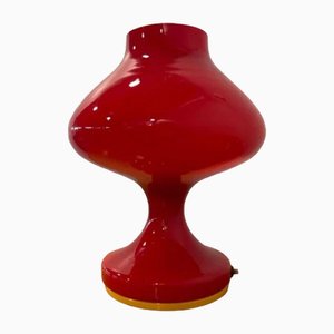 Rote Vintage Tischlampe von Stepan Tabery
