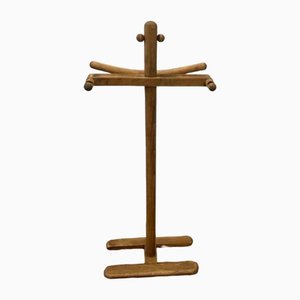 Mid-Century Czechoslovakian Wooden Valet Stand, 1930s