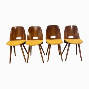 Chaises Lollipop par František Jirák, Set de 4