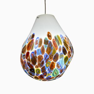 Lámpara colgante Murrine Contemporany de vidrio estilo Murano de Simoeng
