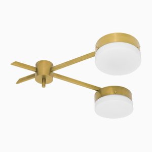 Celeste Serendipity Unpolished Lucid Ceiling Lamp by Design for Macha