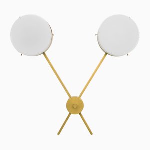 Celeste Serendipity Unpolished Balanced Ceiling Lamp by Design for Macha