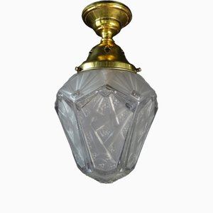 Art Deco Deckenlampe, Paris, 1920er