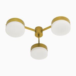 Celeste Epiphany Deckenlampe aus blickdichtem Chrom von Design für Macha