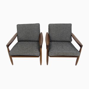 Kolding Armchairs by Erik Wørts for Ikea, Sweden, 1960s, Set of 2