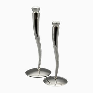 Candleholders in 925 Silver from Pomelato Milano, Set of 2