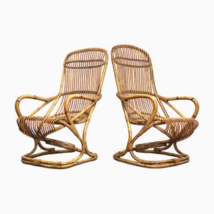 Vintage Armchairs, Italy, 1960s, Set of 2