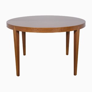 Mid-Century Round Dining Table by Severin Hansen for Haslev Møbelsnedkeri, 1960s