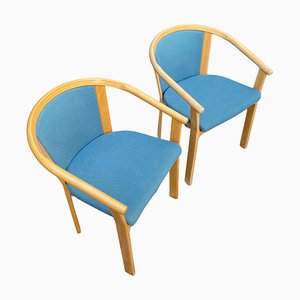Armchairs by Rud Thygesen & Johnny Sorensen Chairs for Magnus Olesen, 1970s, Set of 2